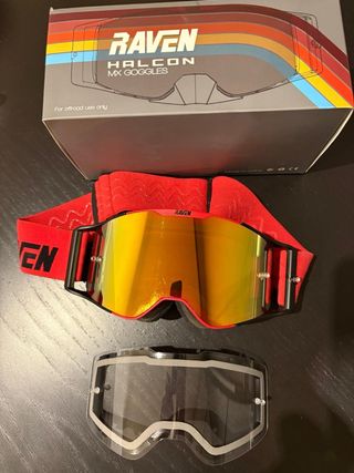 Gafas Motocross Raven Halcon MX