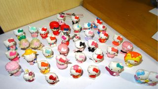 Lote 40 Figuras Hello Kitty Antiguas Coleccionable