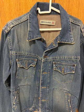 Chaqueta Unisex Vaquera New Caro Azul
