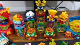 SuperZings MEGA Lote Figuras y Vehículos