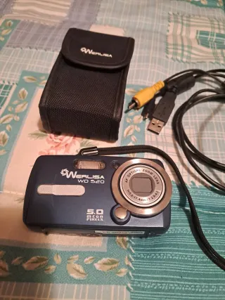Cámara Digital Werlisa WD520 5MP Azul