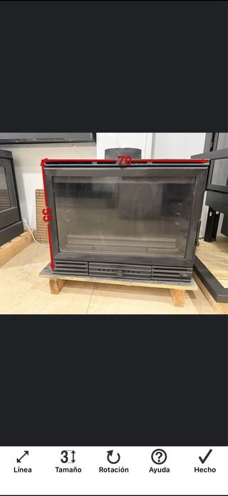 CHIMENEA  Insert Salgueda GV700