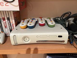Xbox 360 Blanca con Juegos