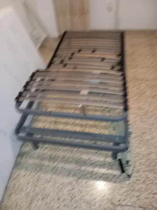 Cama ortopédica metálica