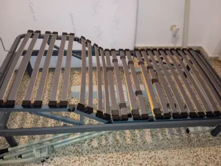 Cama ortopédica metálica