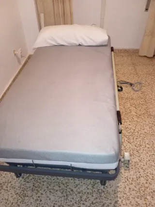 Cama ortopédica metálica
