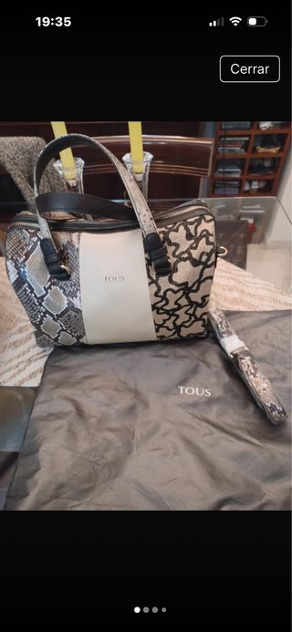 Bolso Tous Beige Multicolor