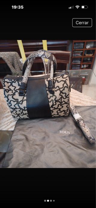 Bolso Tous Beige Multicolor