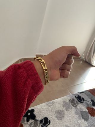 Pulsera Patrick Chapada en Oro