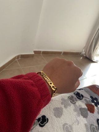 Pulsera Patrick Chapada en Oro