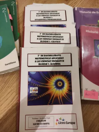 Libros 2 bachillerato Ciencias sociales
