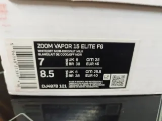 Botas de fútbol Nike Zoom Vapor 15 Elite FG