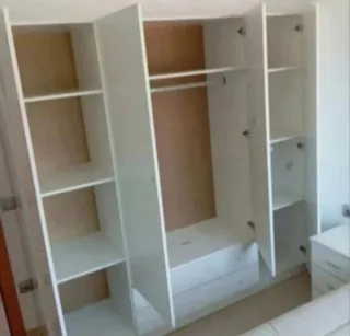 Armario blanco modular