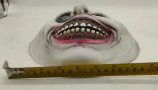 Maschera Carnevale HORROR in silicone (NUOVA)