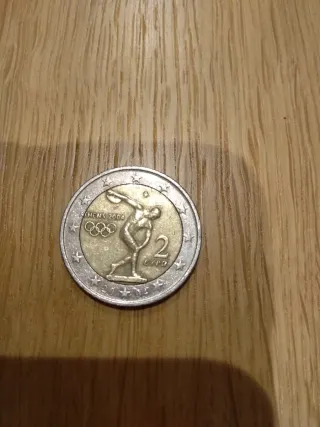 Moneda 2€ Grecia Atenas 2004 Olímpica