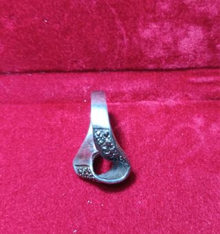Anillo Plata Diseño Zigzag