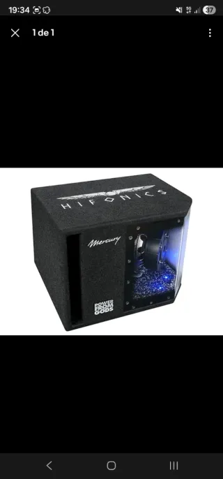 Subwoofer Hifonics Mercury 600w
