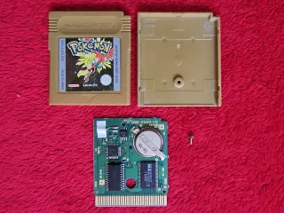 Pokemon Oro Game Boy DMG-AAUS-ESP