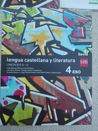 LENGUA CASTELLANA Y LITERATURA  4  ESO  SM