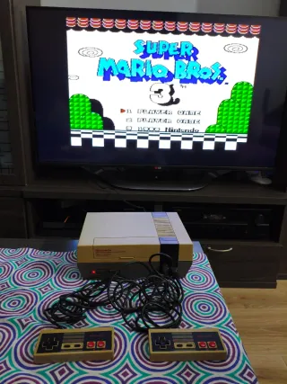 Consola NES Nintendo Original + 5 Juegos