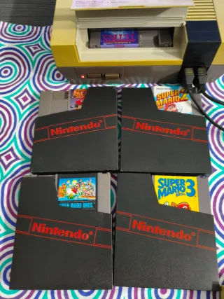 Consola NES Nintendo Original + 5 Juegos