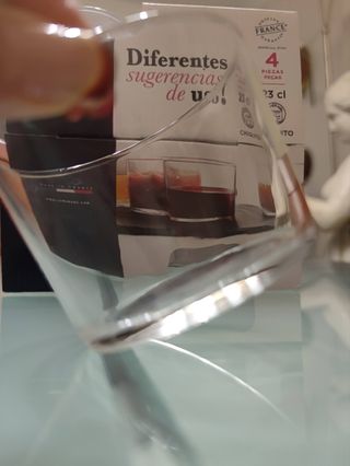 Juego de 4 Vasos Luminarc Chato/Chiquito Vino