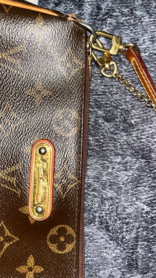 Borsa Louis Vuitton monogram marrone e oro