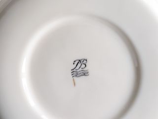 Juego 6 servicios consomé porcelana Bidasoa 1950s