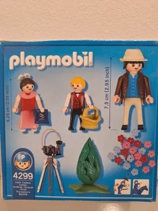 Playmobil 4299 Fotógrafo de boda. COMPLETO