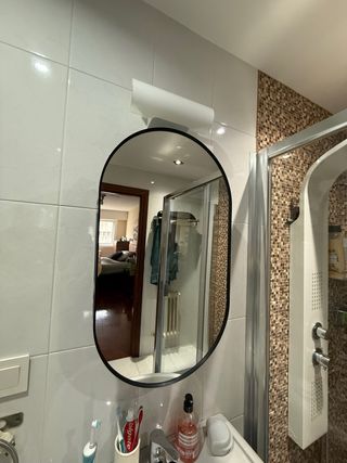 Espejo IKEA LINDBYN con luz