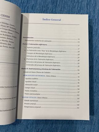 Libro. Valoración enfermera. Herramientas y técnic