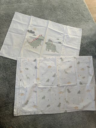 Fundas Almohada Zara Home Dinosaurios (2u)