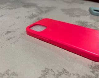 Custodia iPhone 12-13 mini Rosa Neon