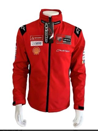Chaqueta Ducati Lenovo Alpinestars Roja