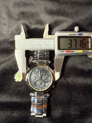 Reloj NEO Cronógrafo Cuarzo Negro/Plata