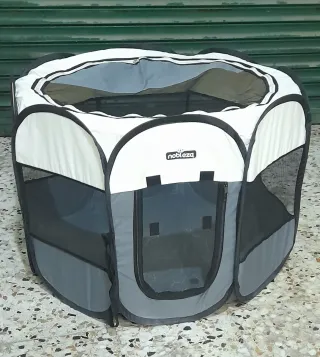 Parque para perros plegable