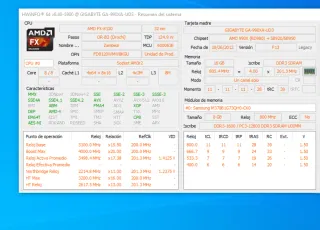 Gigabyte GA-990XA-UD3 + AMD FX-8120 + Disipador