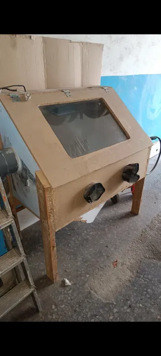 Máquina de chorrear arena