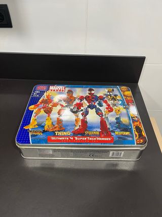 Lote Figuras Megablocks Marvel
