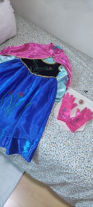 Disfraz Anna Frozen Talla 130