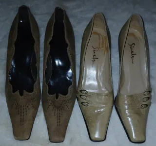 Zapatos Sinela Mujer Beige/Marrón Talla 38