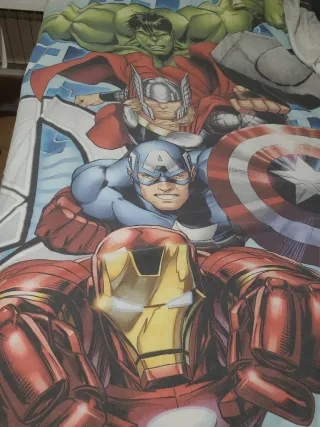 Funda Nórdica Avengers Polyester, cama 90
