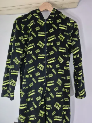 Mono pijama estampado Game Over Talla S