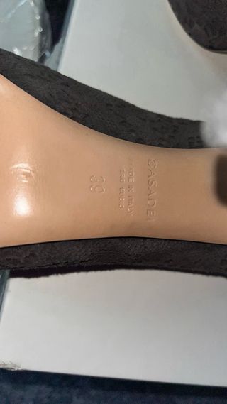 Decolte Casadei grigio taglia 39