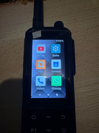 Walkie 4G LTE con entrada SIM para Zello