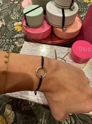 Pulsera Tous Cordón Plata