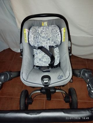 Carro de bebé completo
