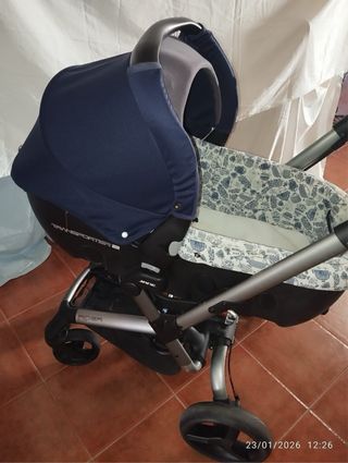 Carro de bebé completo