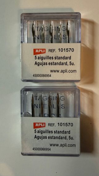 Agujas para etiquetadora Apli (2 cajas)