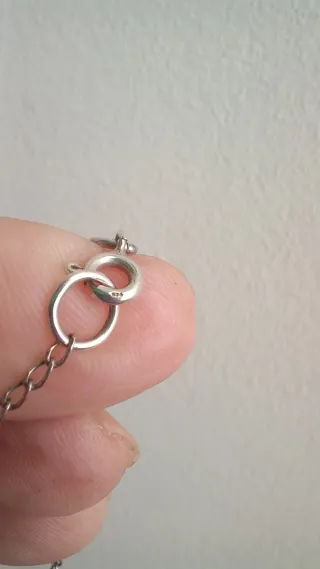 Cjto.gargantilla y pendientes  Gemas